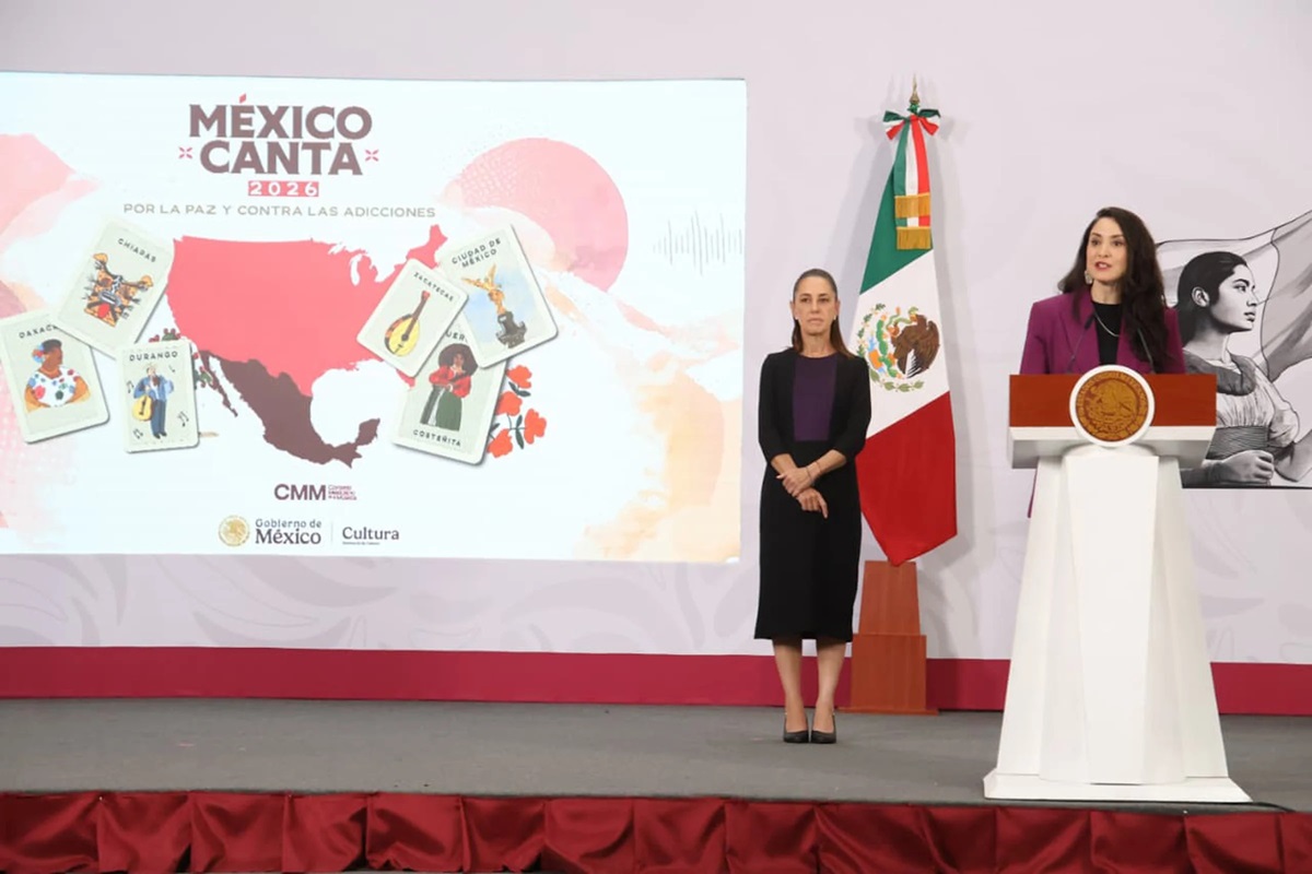 Sheinbaum presenta segunda edición de 'México Canta', con semifinal en Mazatlán