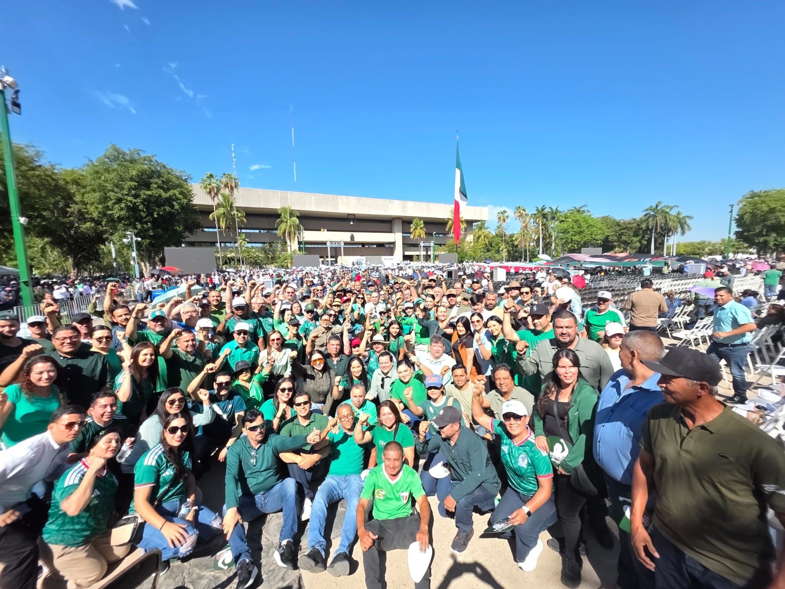 UAS participa en evento por el segundo informe de Claudia Sheinbaum