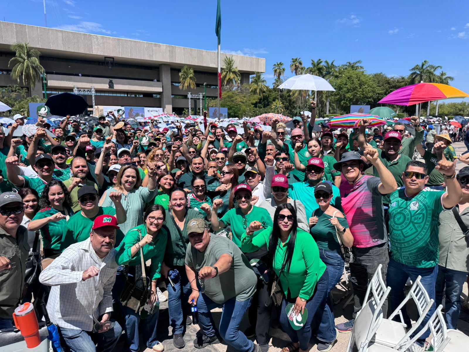 UAS participa en evento por el segundo informe de Claudia Sheinbaum