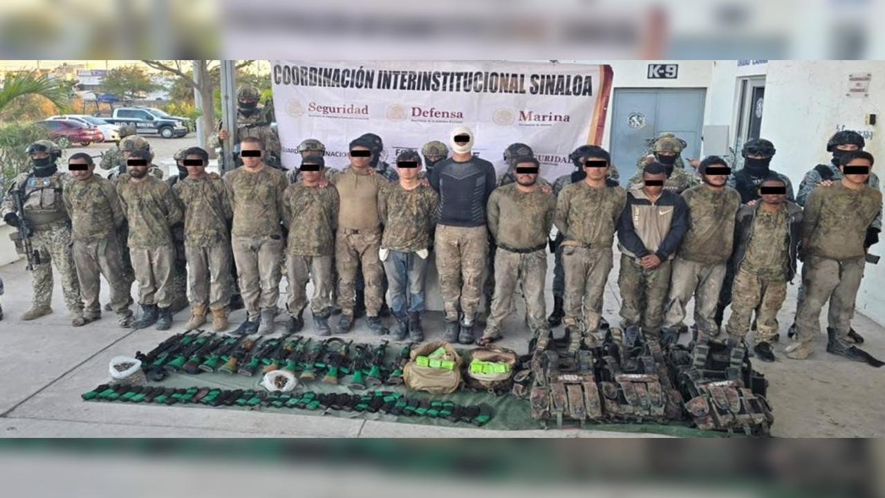 Vinculan a proceso a los 13 detenidos tras enfrentamiento el pasado mes de abril en Escuinapa, Sinaloa