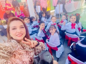 Yaneth comparte su historia como maestra, en Guasave