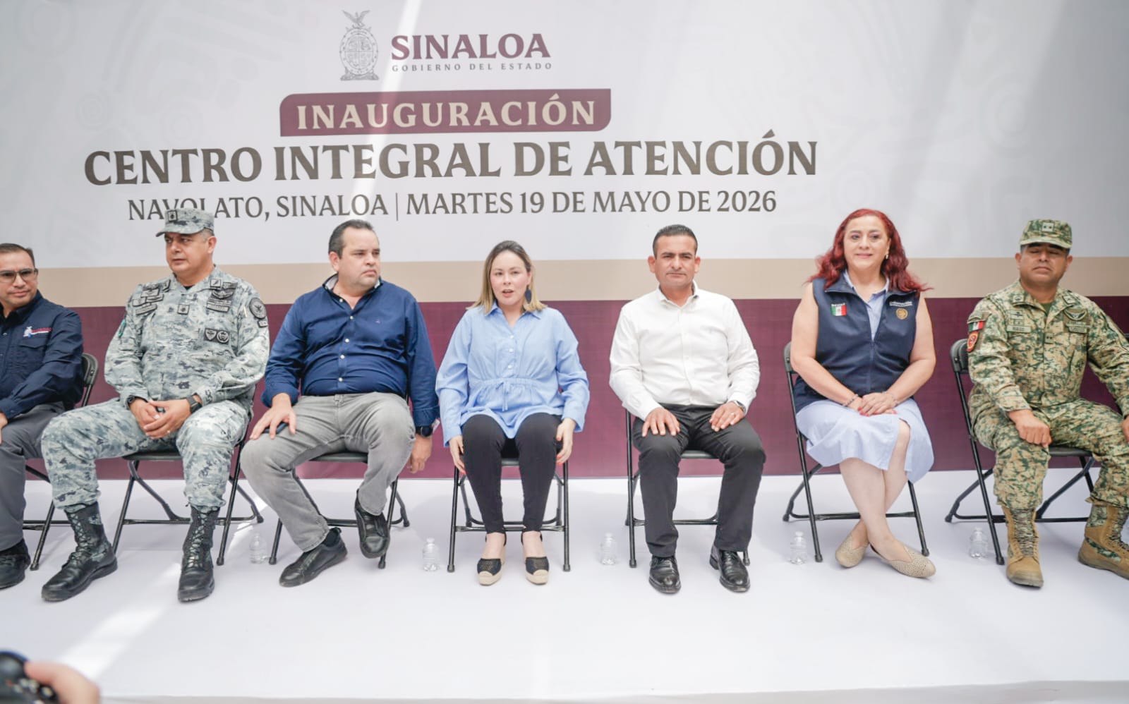 Yeraldine Bonilla en evento en Villa Juárez