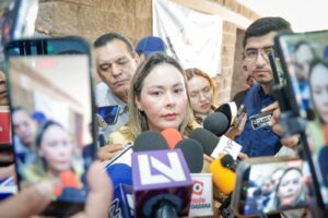 Yeraldine Bonilla, gobernadora de Sinaloa en entrevista