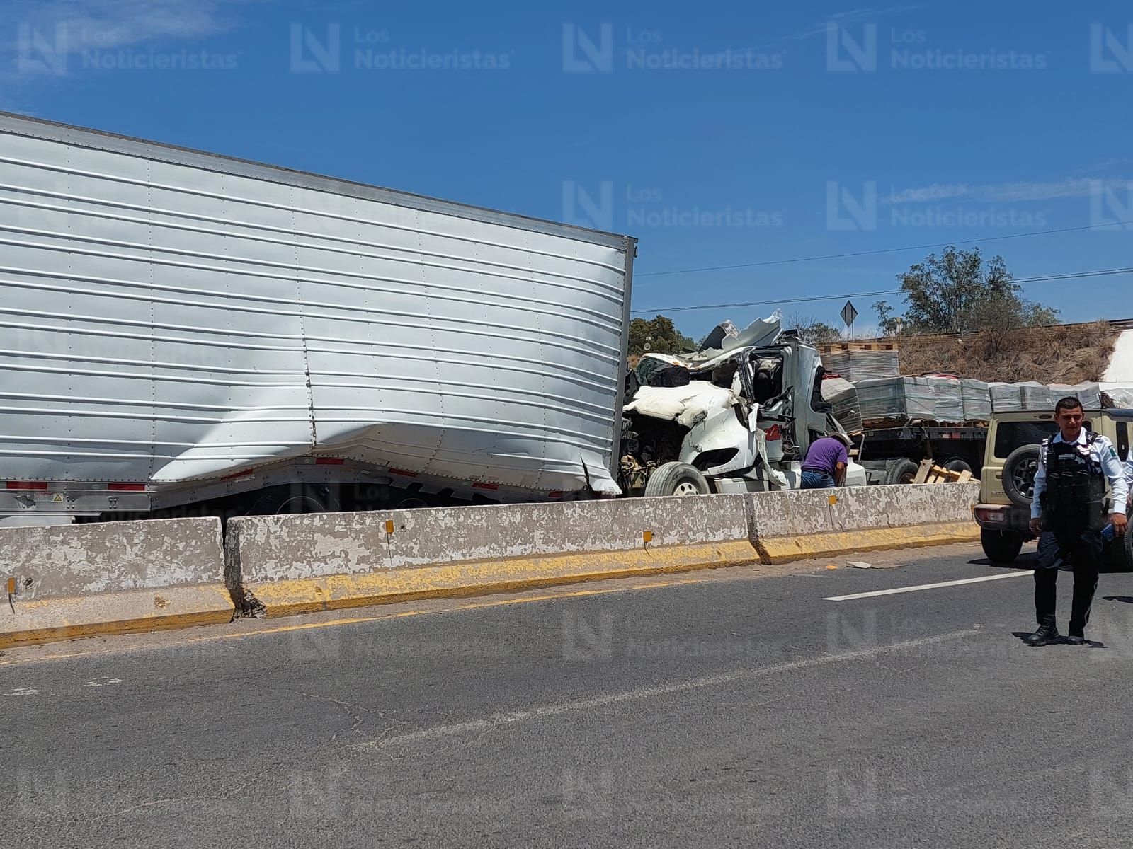 Accidente caseta La Brisas