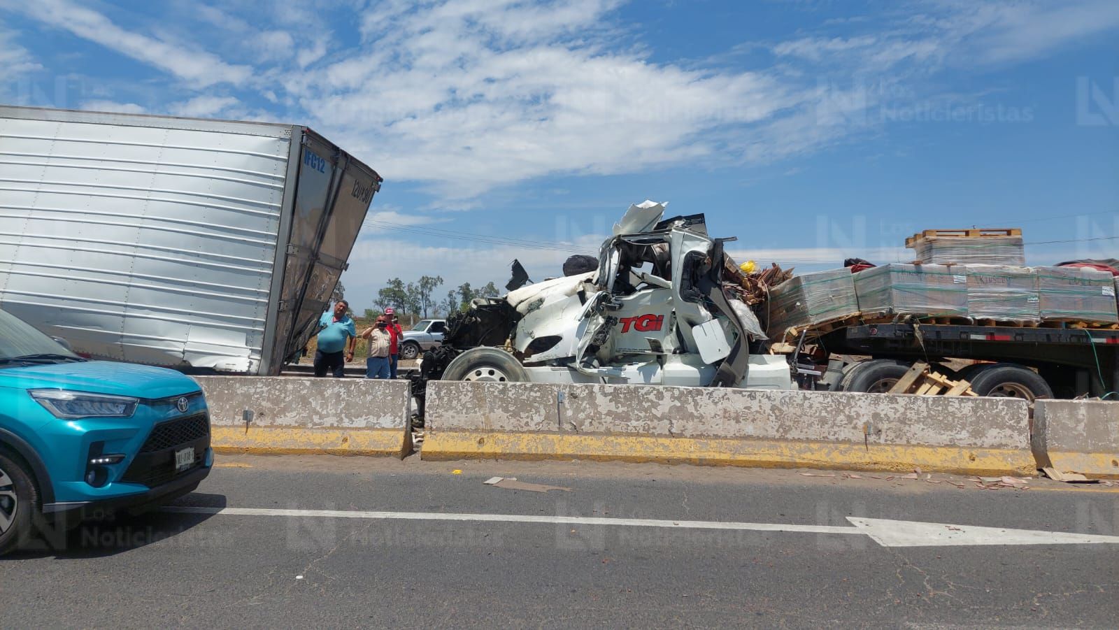 Accidente caseta La Brisas