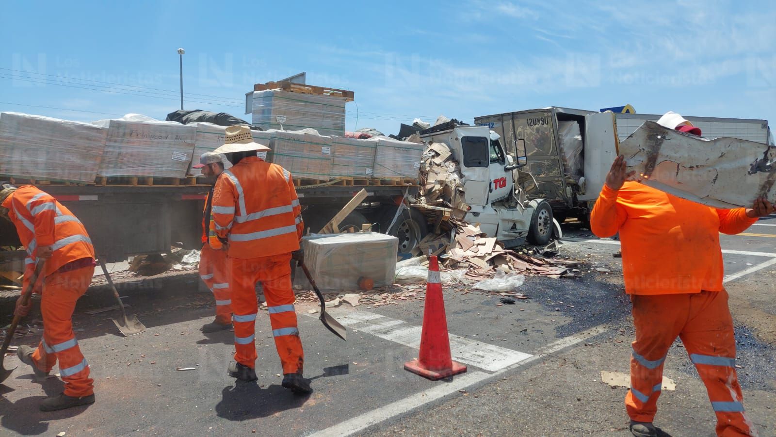 Accidente caseta La Brisas