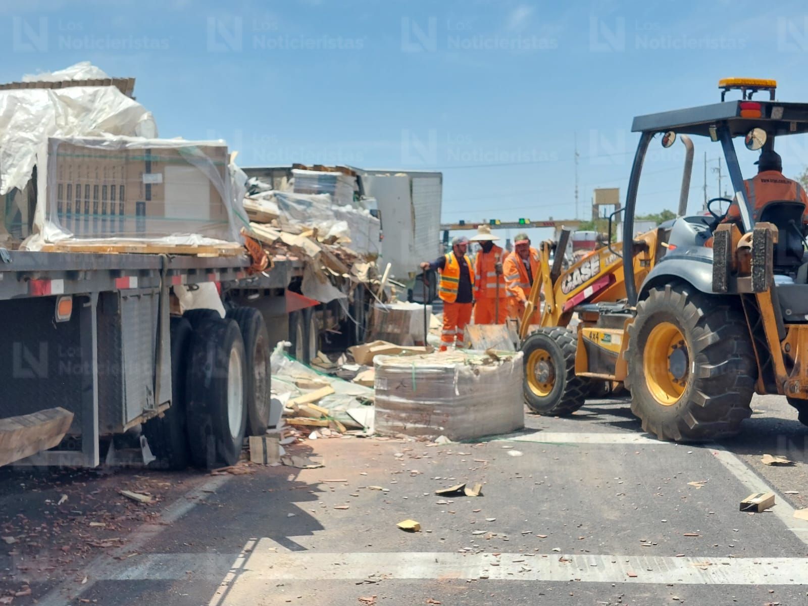 Accidente caseta La Brisas
