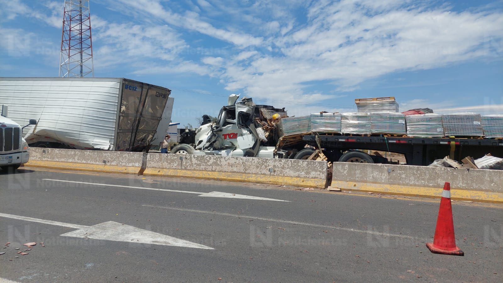 Accidente caseta La Brisas