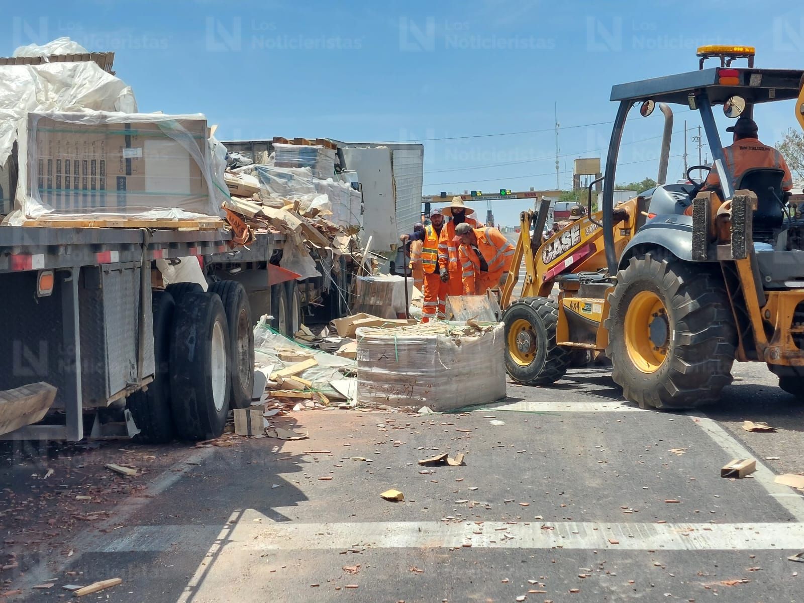 Accidente caseta La Brisas