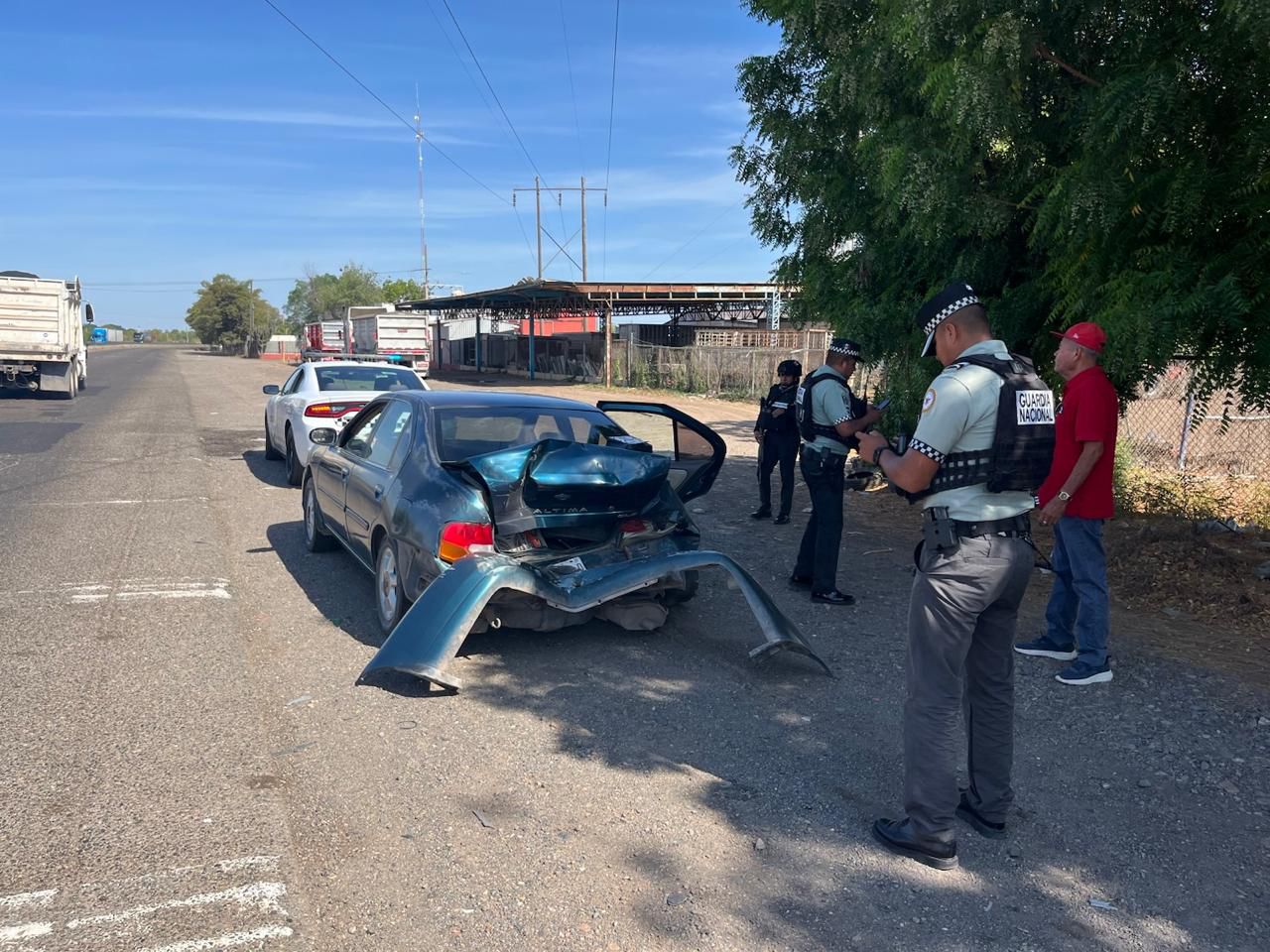 Accidente en Guasave