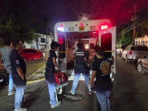 Motociclista accidentado en Mazatlán