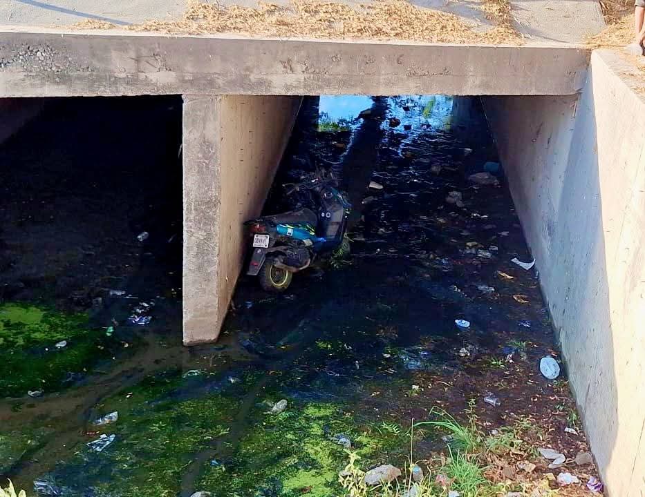 Accidente motoneta en Mazatlán