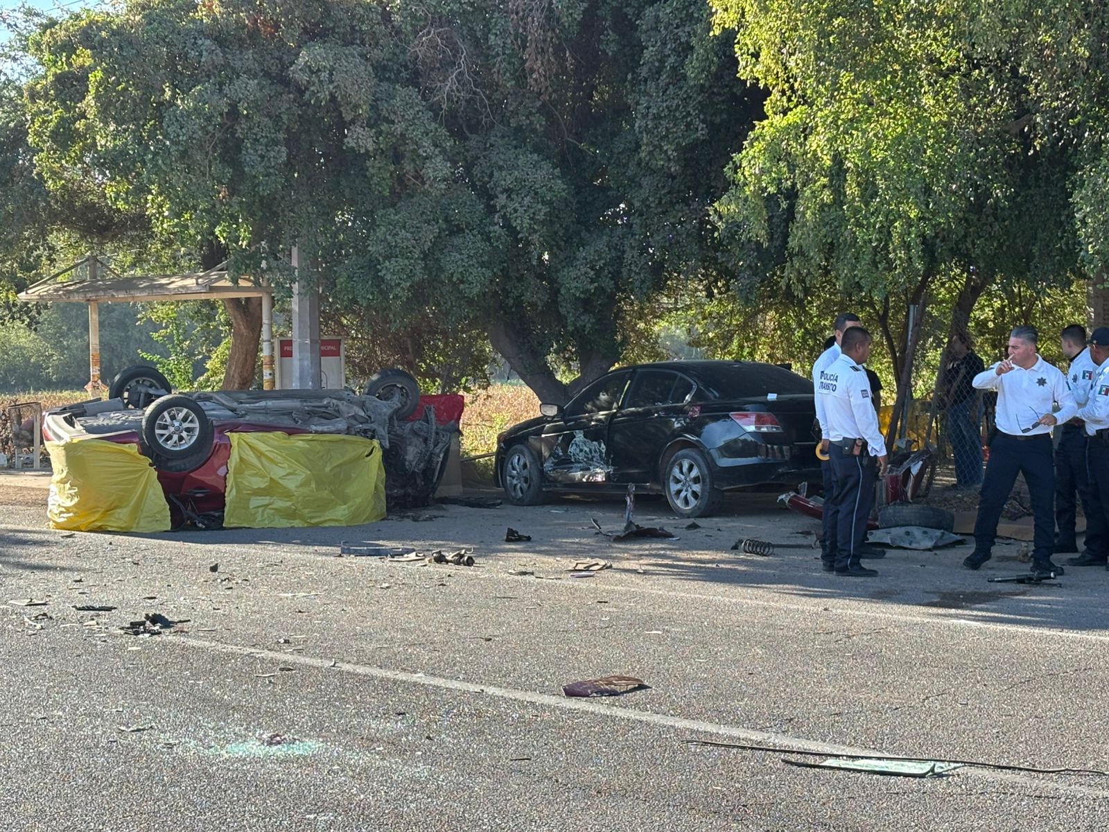 Fatal accidente en Navolato