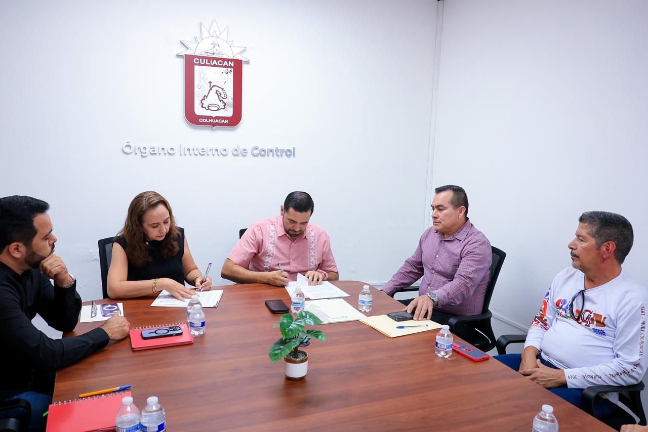 Acuerdan Cultura Culiacán y Órgano Interno reforzar mecanismos de transparencia