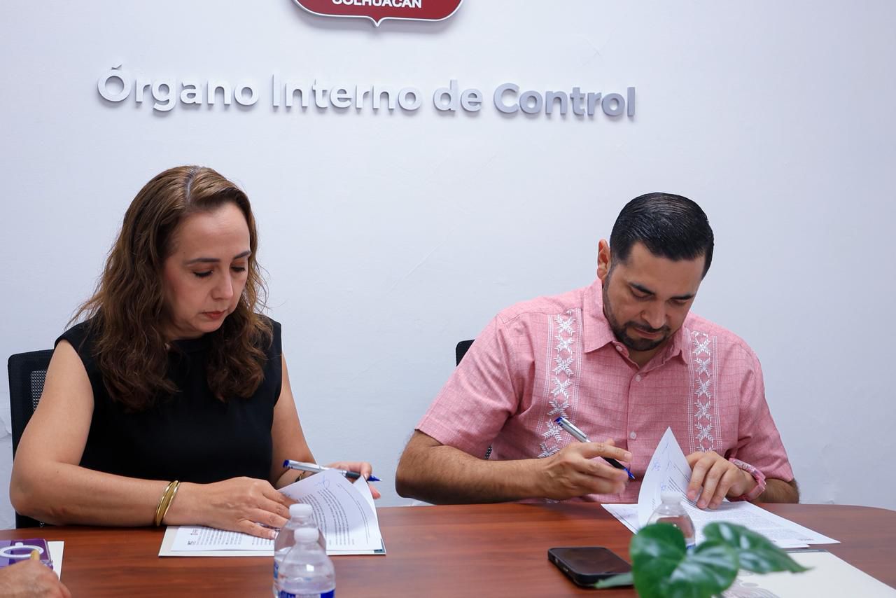 Acuerdan Cultura Culiacán y Órgano Interno reforzar mecanismos de transparencia