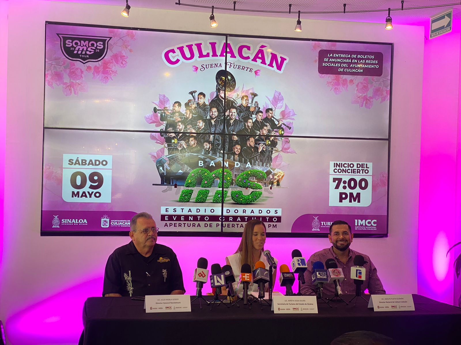 Adolfo Plata Guzmán, Julio Niebla Godoy y Adolfo Plata Guzmán
