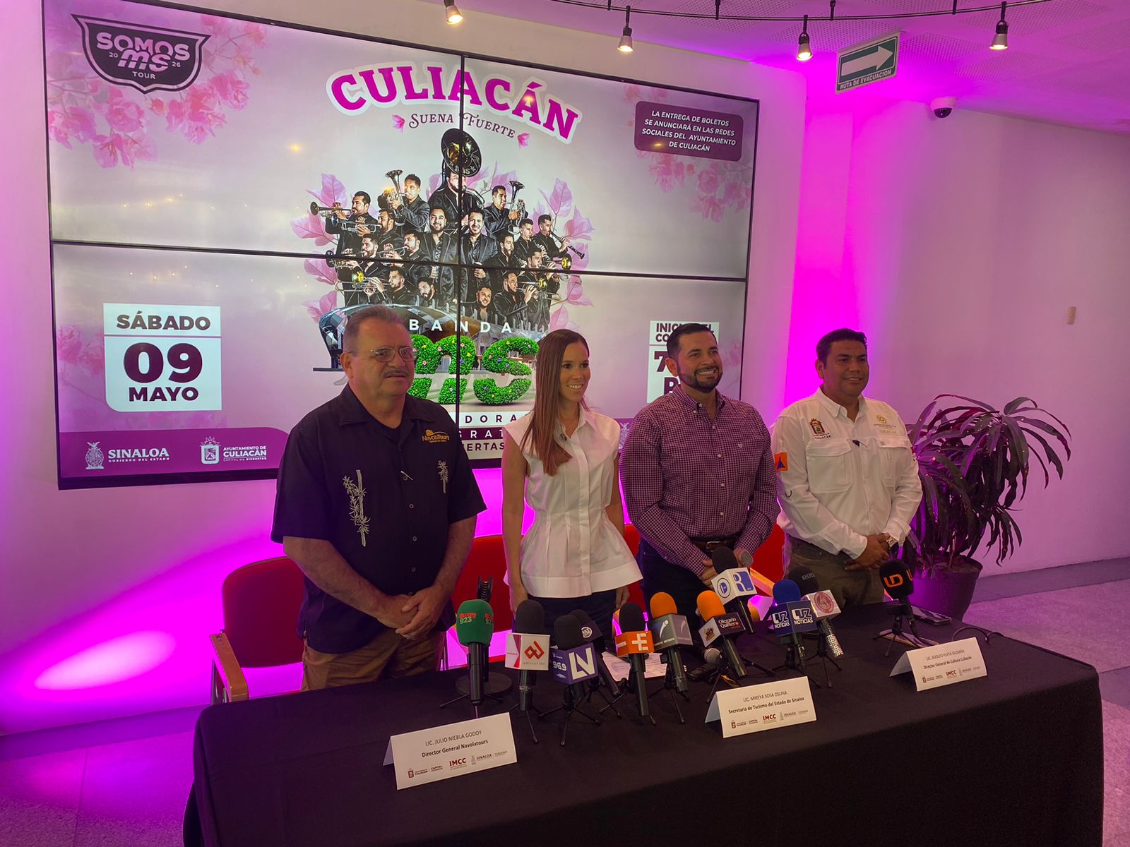 Adolfo Plata Guzmán, Julio Niebla Godoy y Adolfo Plata Guzmán