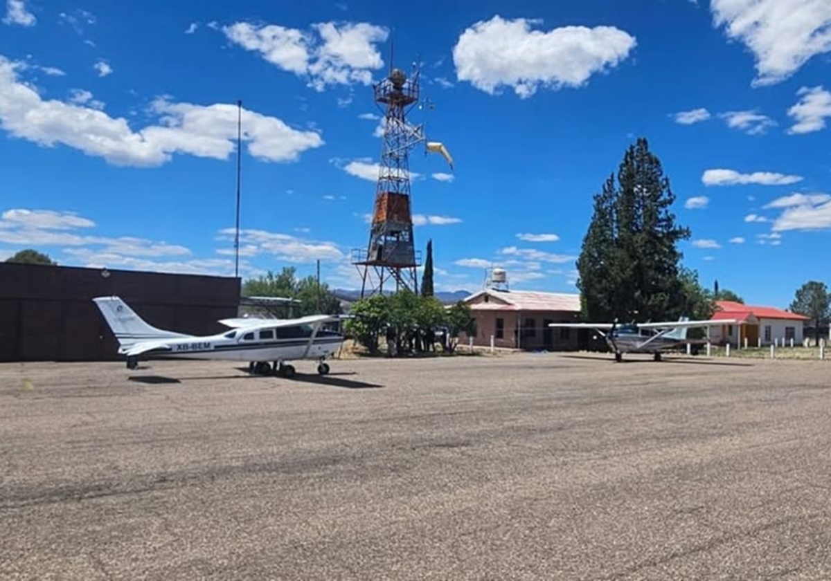 Aeródromo 'El Frisco' en Chihuahua