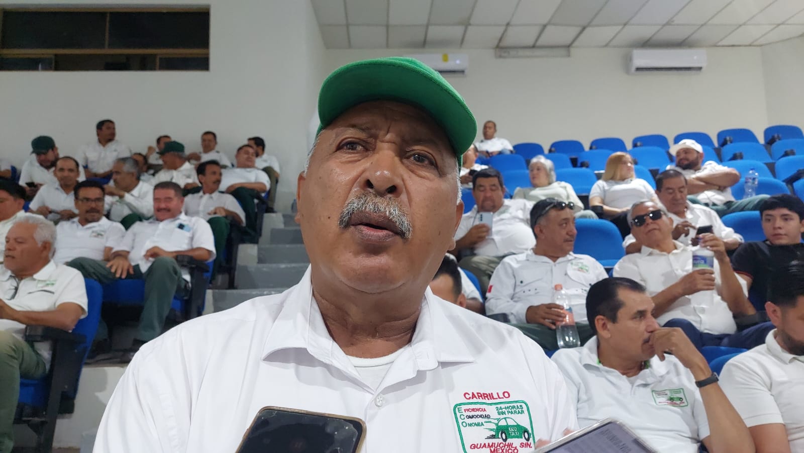 Miguel Alfredo Carrillo Astorga, secretario general de Ecotaxis Salvador Alvarado, Sinaloa