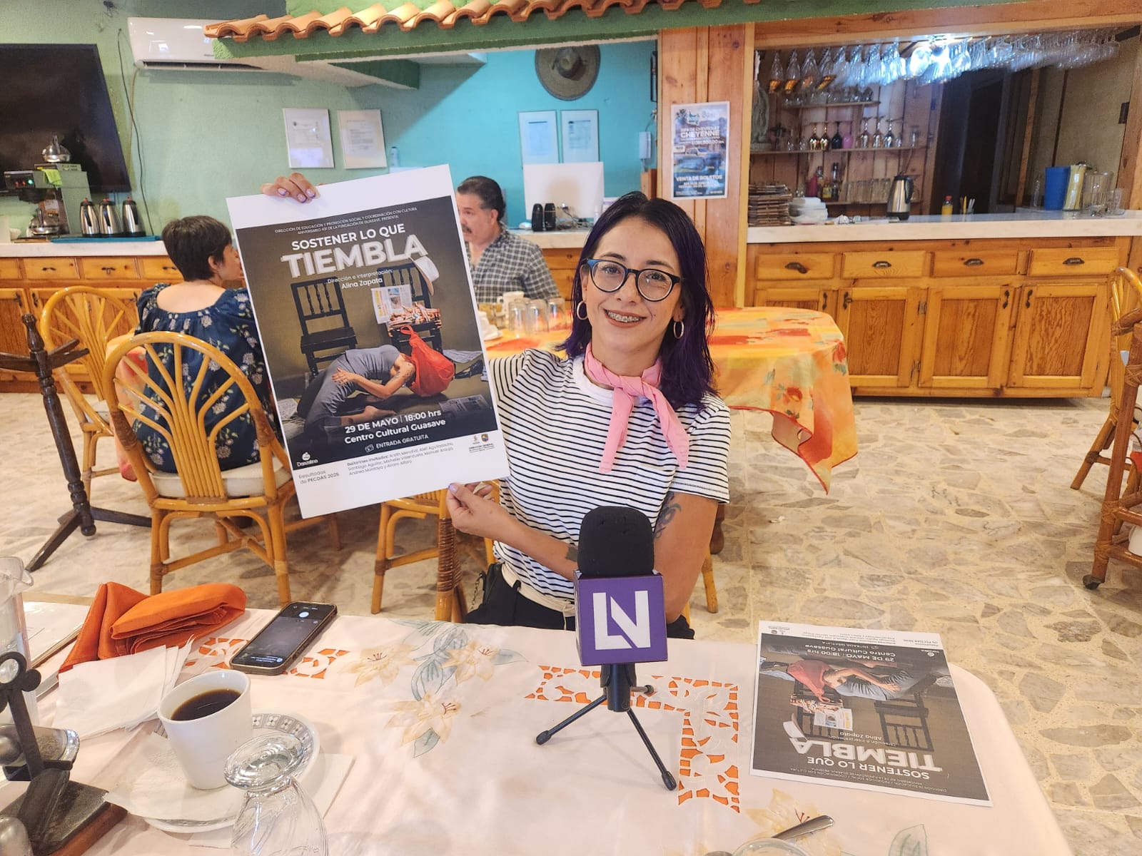 ¿Arte para sanar en medio de la violencia? Presentarán el próximo viernes 29 de mayo en Guasave la puesta en escena “Sostener lo que Tiembla”