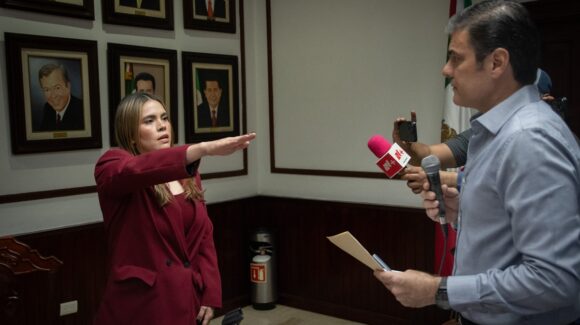 Ana Miriam Ramos Villarreal es la alcaldesa provisional de Culiacán, tras licencia de Juan de Dios Gámez