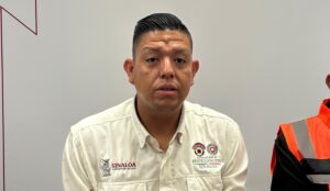 Ángel Daniel Corrales, representante de Protección Civil estatal en la zona norte