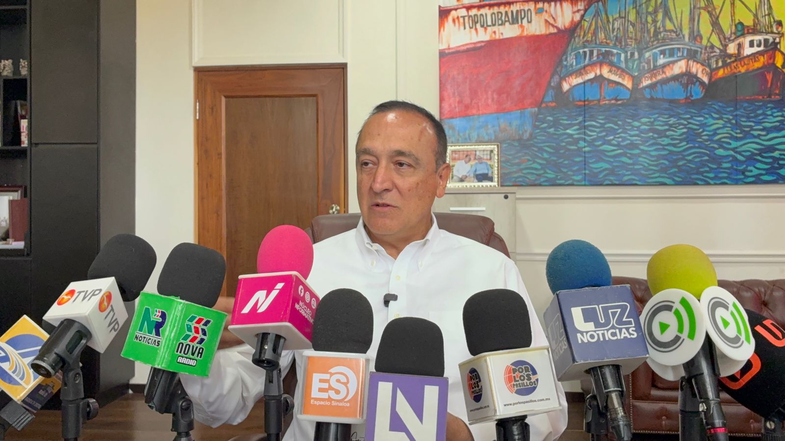 Antonio Menéndez, alcalde de Ahome