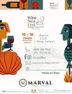 Anuncian Wine Sea Fest en Mazatlán