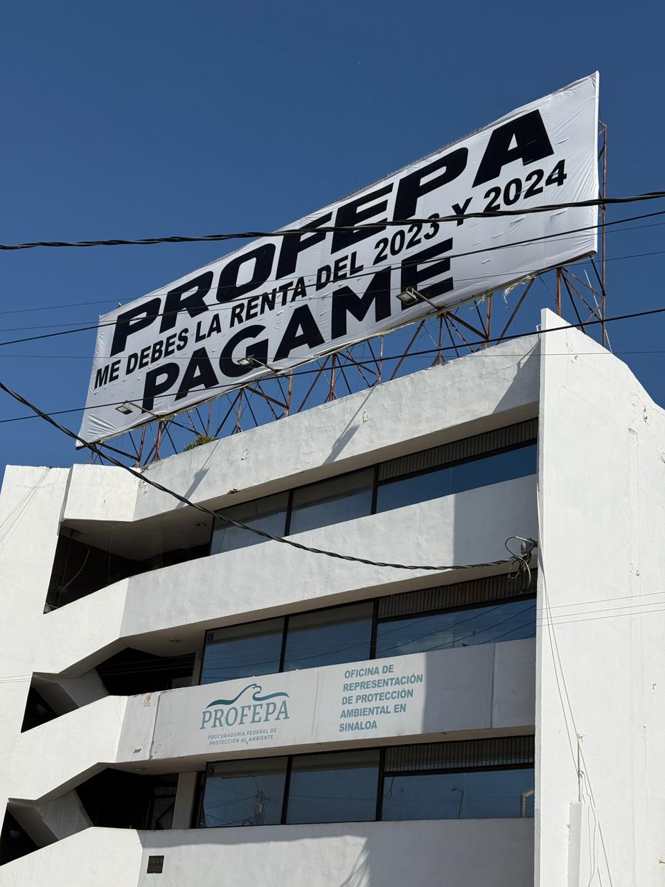 Anuncio dirigido a Profepa en Culiacán