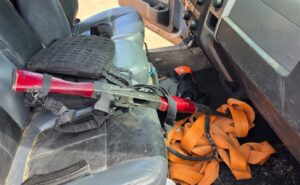 Arma asegurada en La Campana