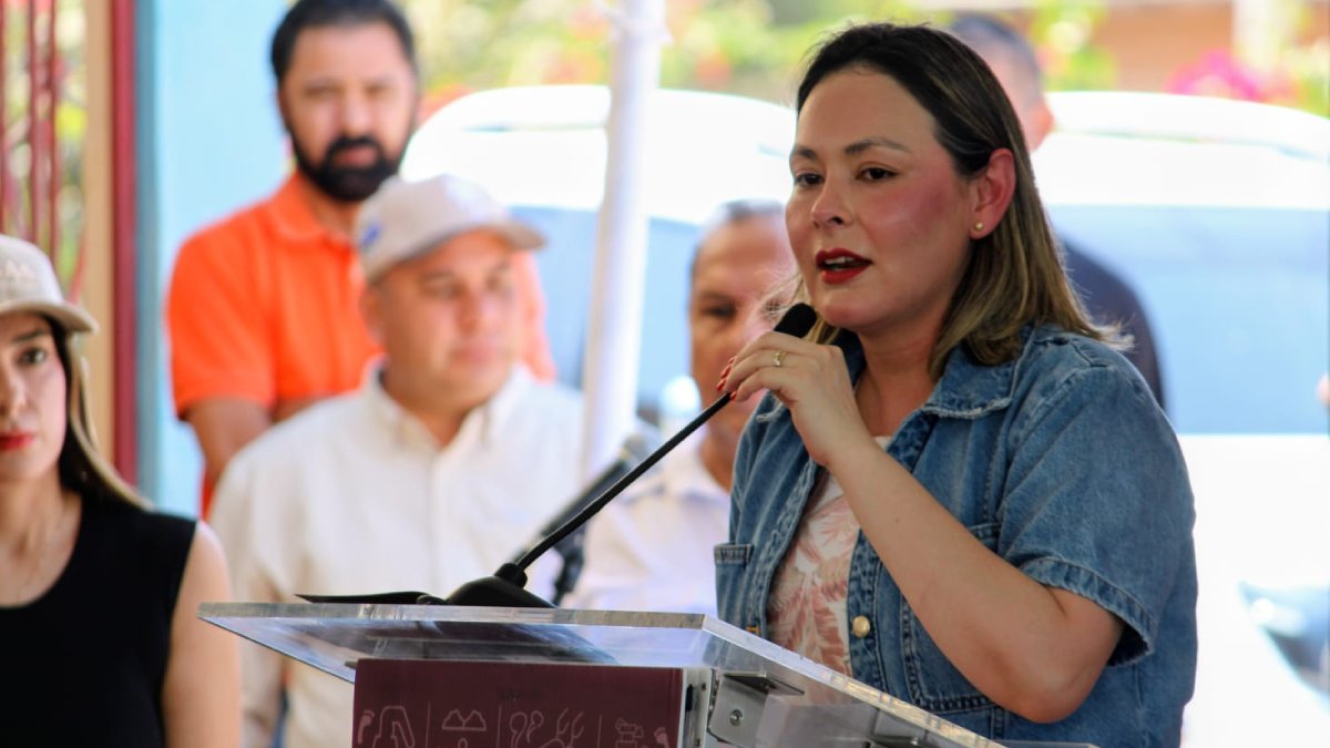 arranca gobernadora yeraldine bonilla pavimentacion de la vicente guerrero en estacion dimas