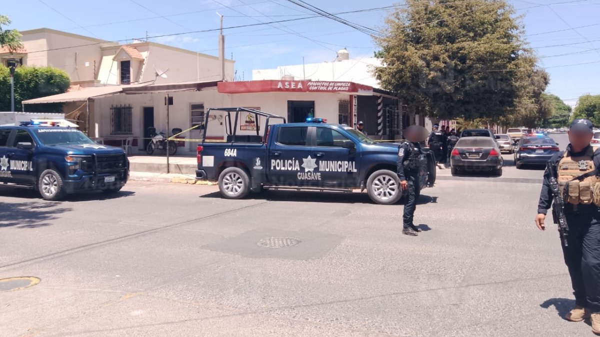 asalto a mano armada en centrico negocio de guasave sin