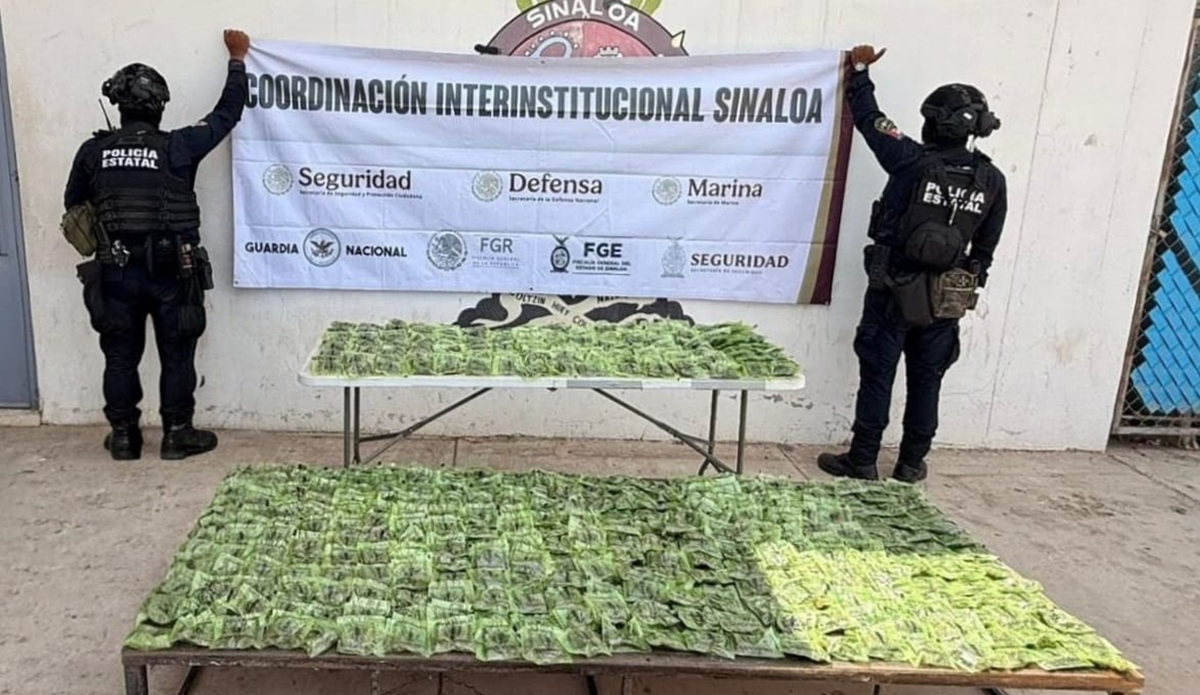 Aseguran dosis de presunta mariguana
