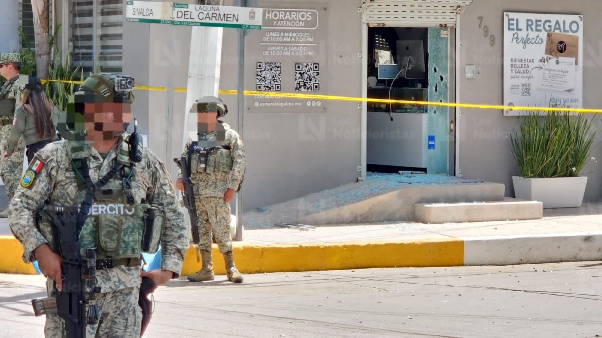 atacan a balazos clinica de belleza y spa en las quintas de culiacan sin