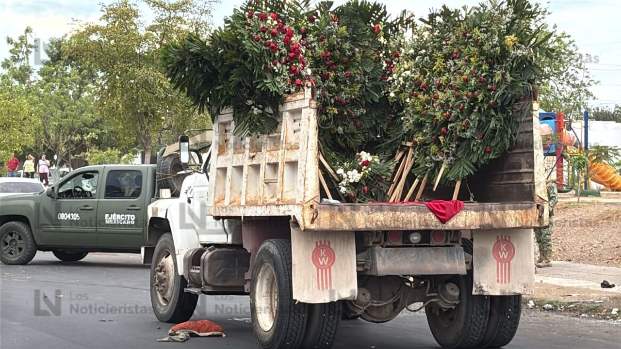Ataque armado contra cortejo fúnebre en Barrancos, Culiacán, Sin.