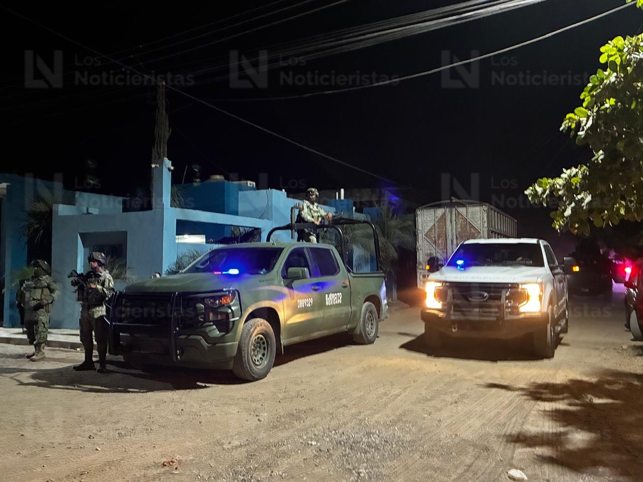 Ataque armado en Aguaruto, Culiacán, deja cuatro heridos, entre ellos elementos de la GN
