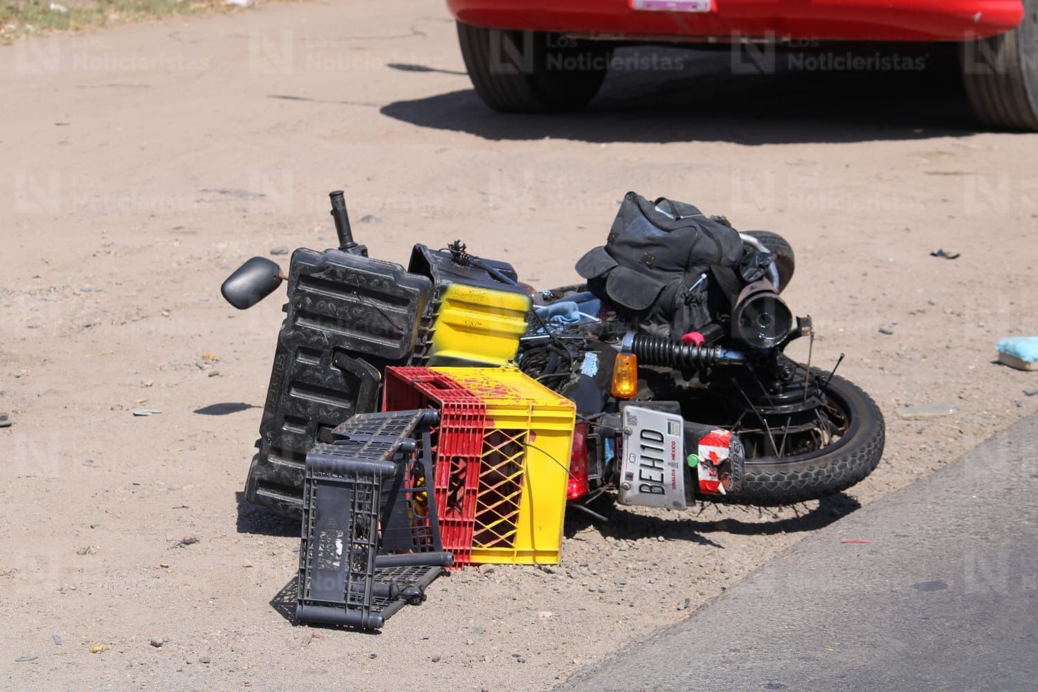 Motociclista muere tras ser atropellado por camioneta que se dio a la fuga en Mazatlán
