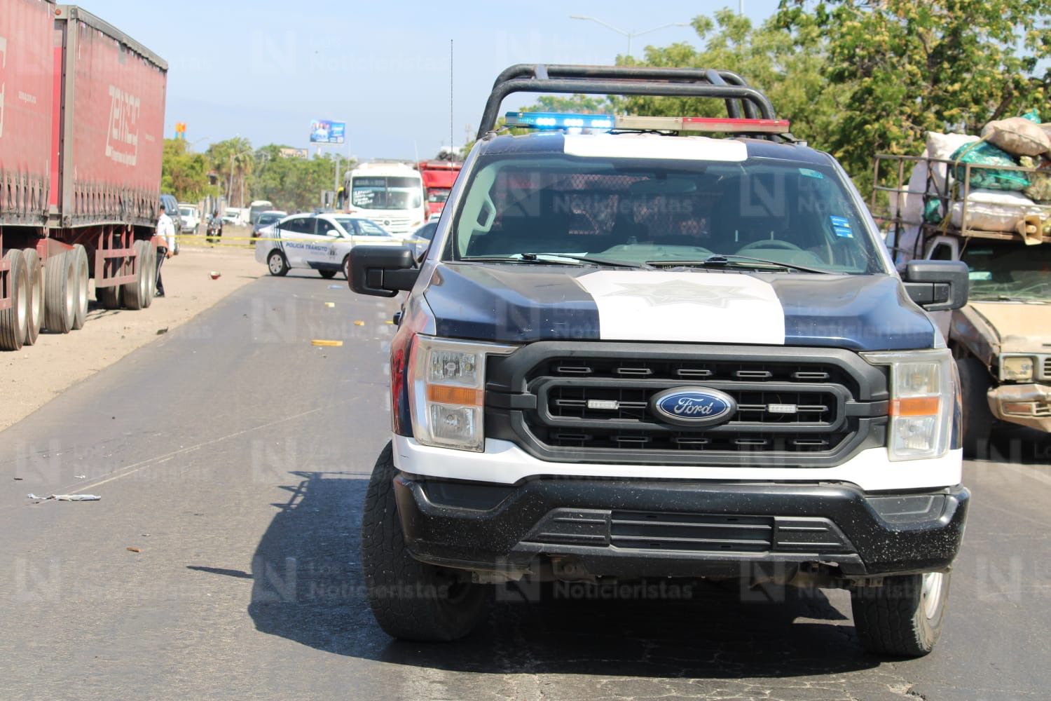 Motociclista muere tras ser atropellado por camioneta que se dio a la fuga en Mazatlán