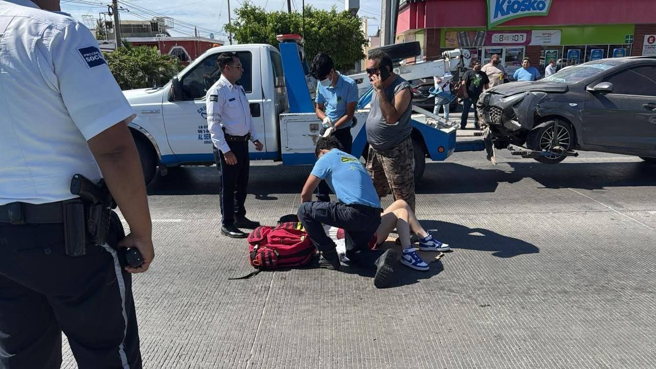 Joven estudiante fue atropellada en una avenida de Mazatlán
