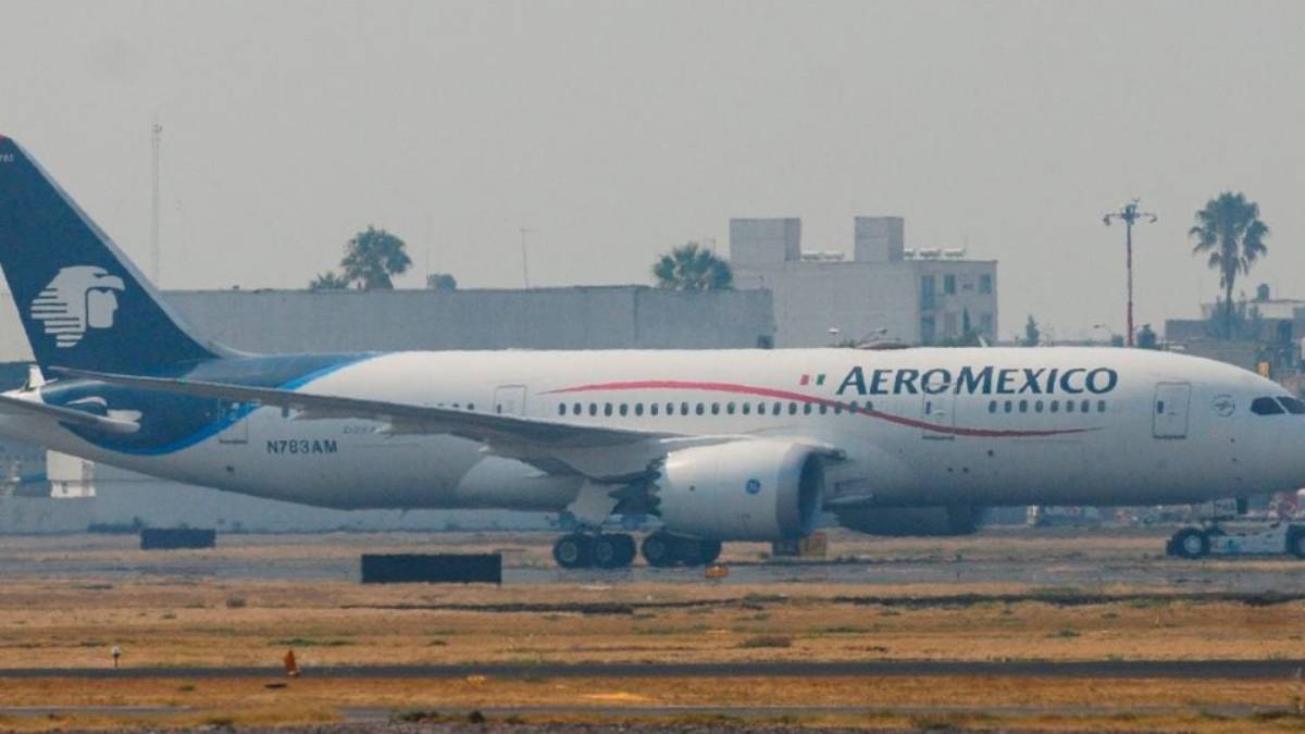 avión de Aeroméxico