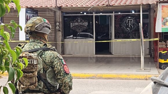 Balacera en barbería de Costa Rica de Culiacán deja al menos un lesionado