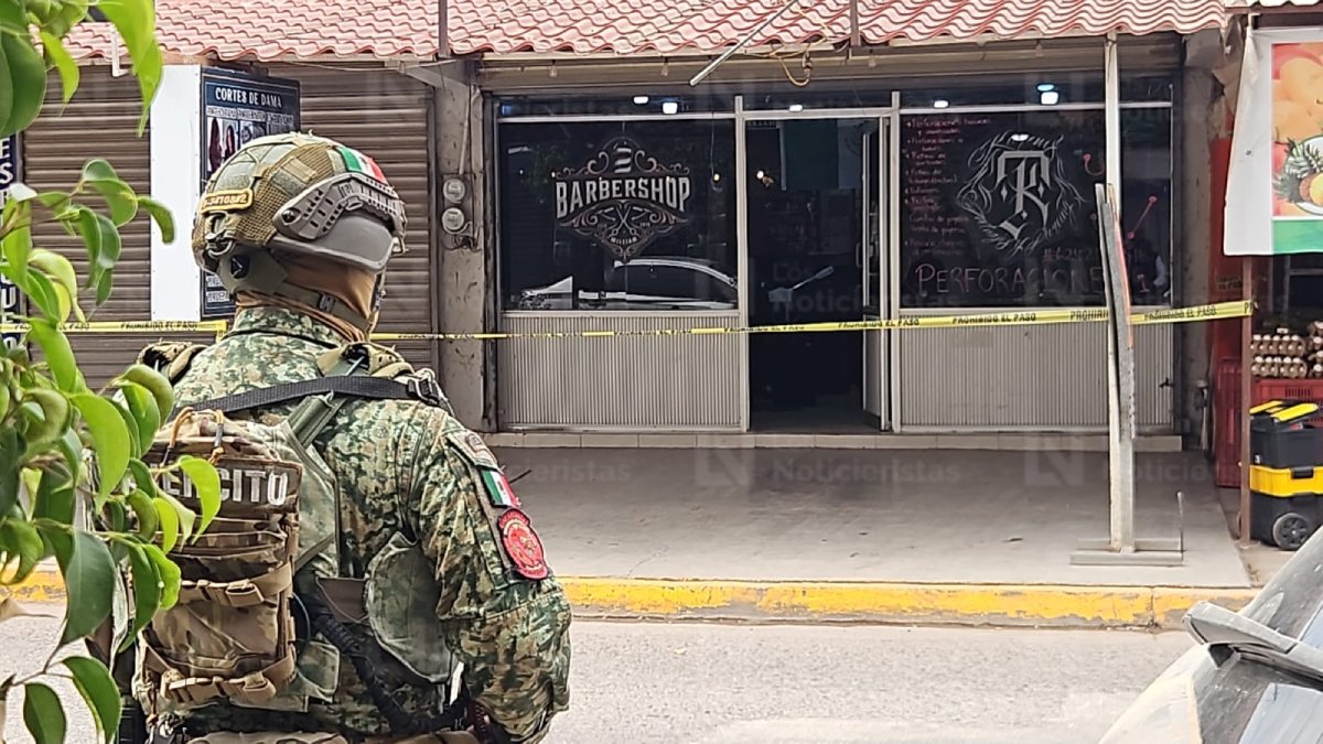 balacera en barberia de costa rica de culiacan ejercito