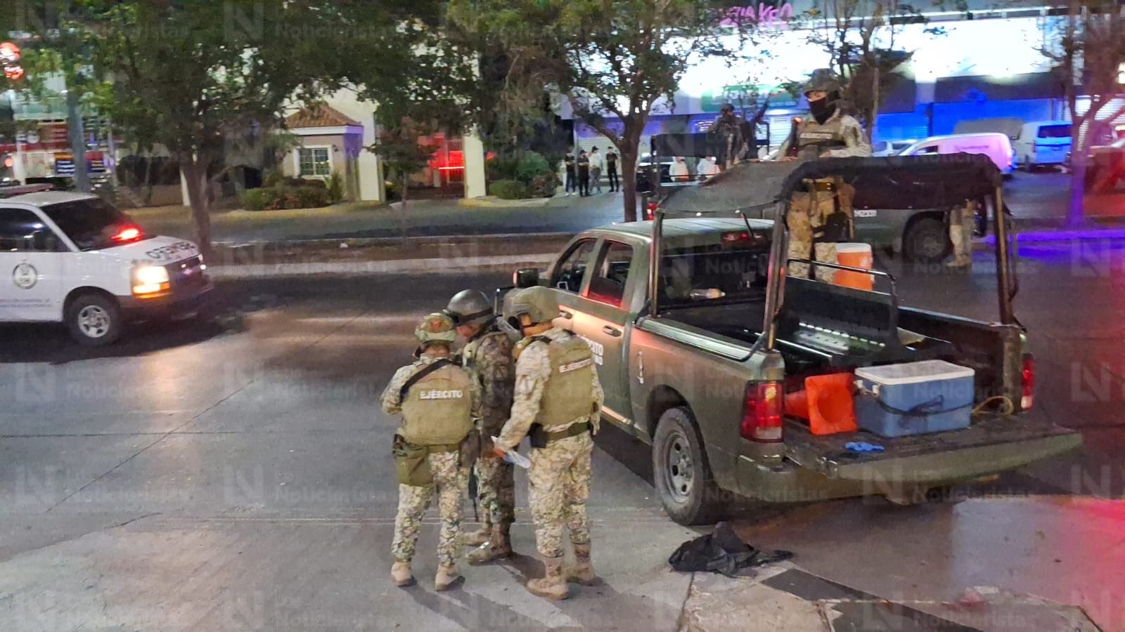 Balaceras en Tres Ríos de Culiacán