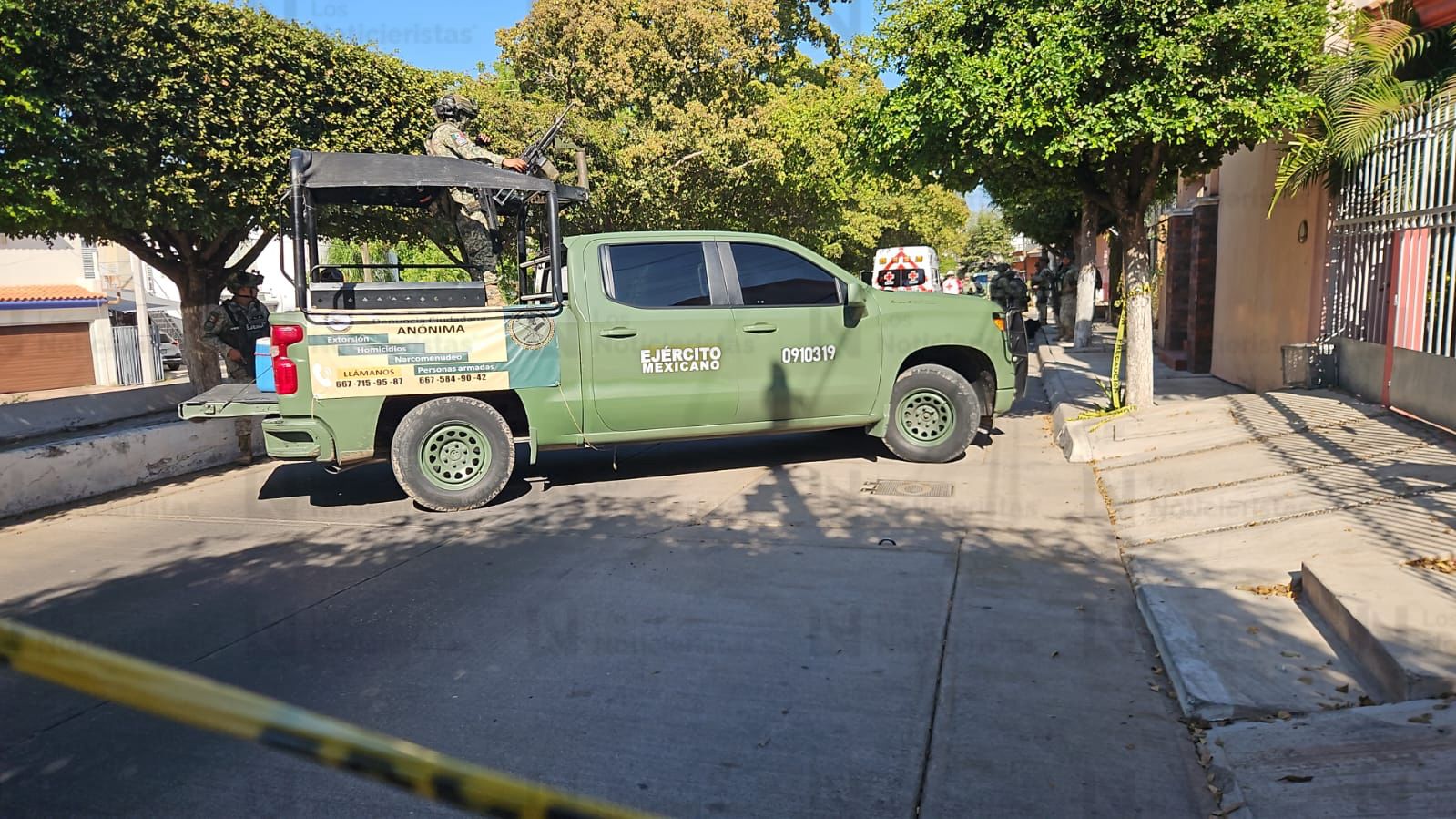 Ejecutado en Las Quintas en Culiacán