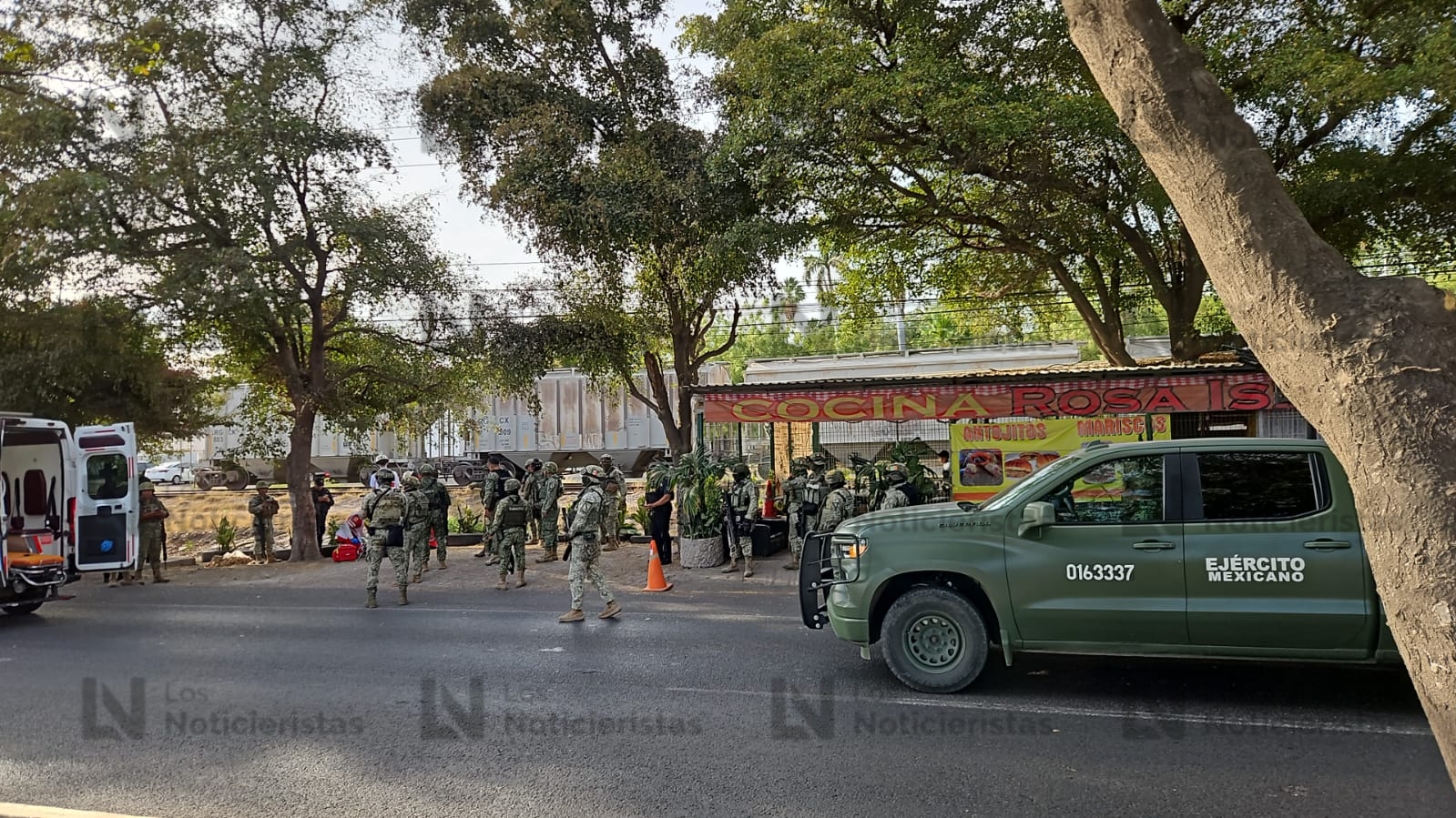 Baleado frente al tutelar de menores de Culiacán