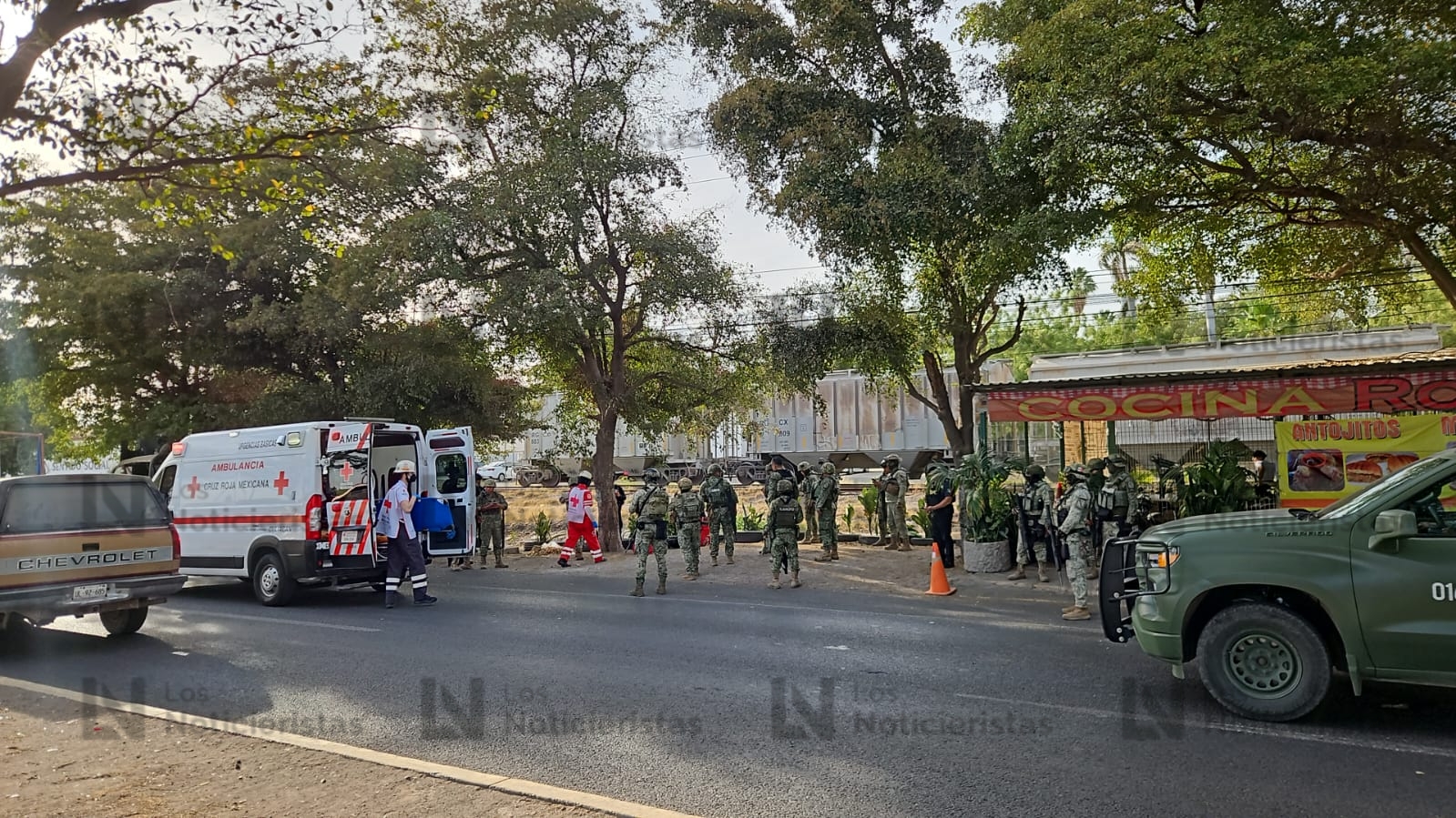 Baleado frente al tutelar de menores de Culiacán