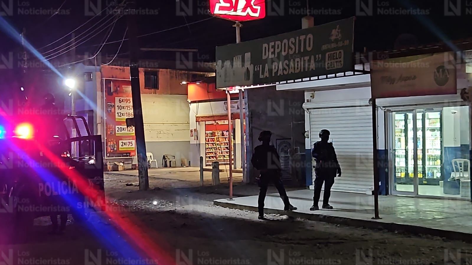 Balean a encargado de expendio de cerveza en Aguaruto, Culiacán