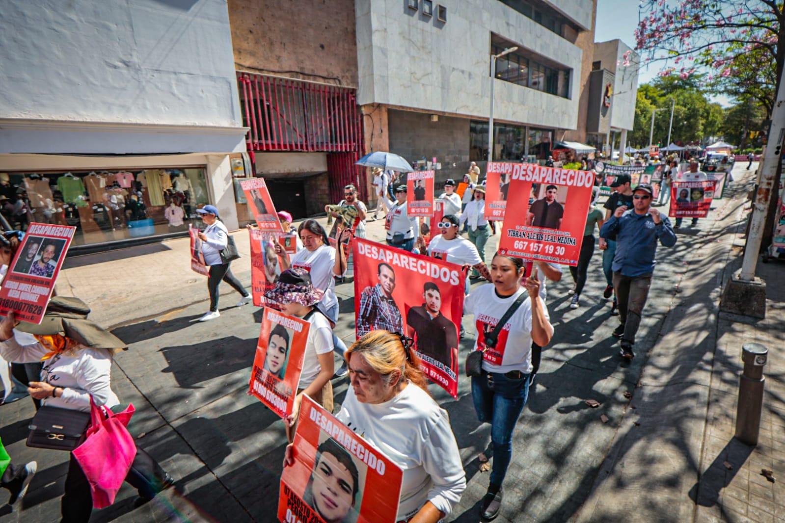 Buscadoras de Sinaloa se unen a la VIII Marcha Nacional Madres Buscando a sus Hijos