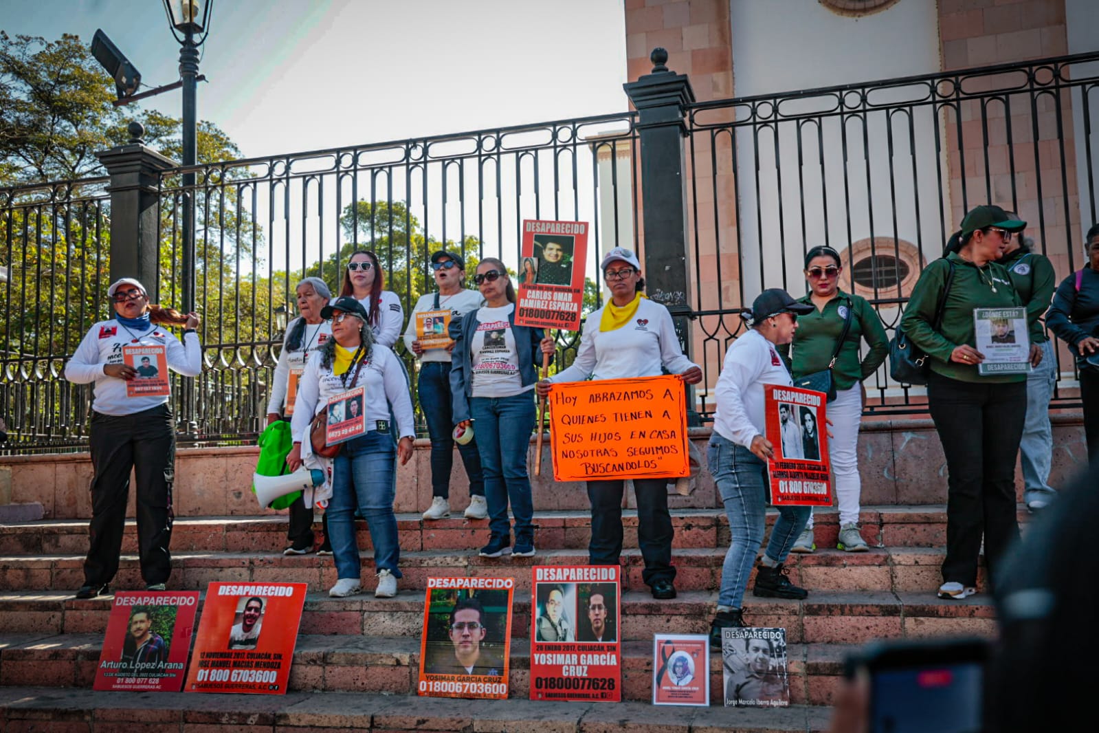 Buscadoras de Sinaloa se unen a la VIII Marcha Nacional Madres Buscando a sus Hijos