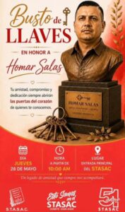 Busto de llaves de Homar Salas